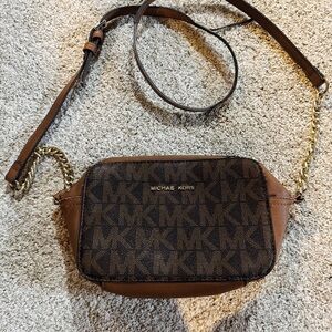 Michael Kors Brown Crossbody Bag